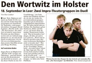 Ostfriesenzeitung September 2010