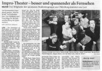 Pressestimme zum Auftritt in Leer